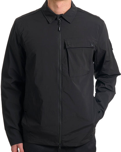 Weekend Offender Southbank Überhemd Schwarz