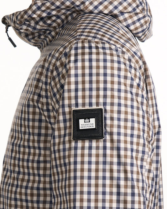 Weekend Offender Weekend Offender – Windjacke mit Campania-Karomuster, Mid House-Karomuster