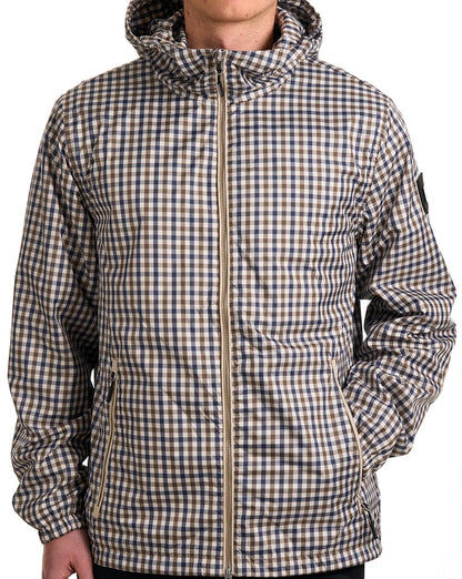 Weekend Offender – Windjacke mit Campania-Karomuster, Mid House-Karomuster