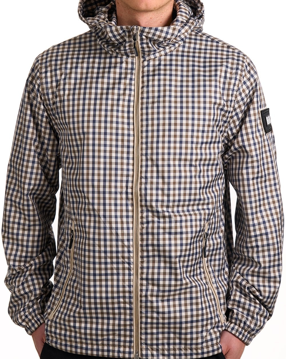 Weekend Offender – Windjacke mit Campania-Karomuster, Mid House-Karomuster