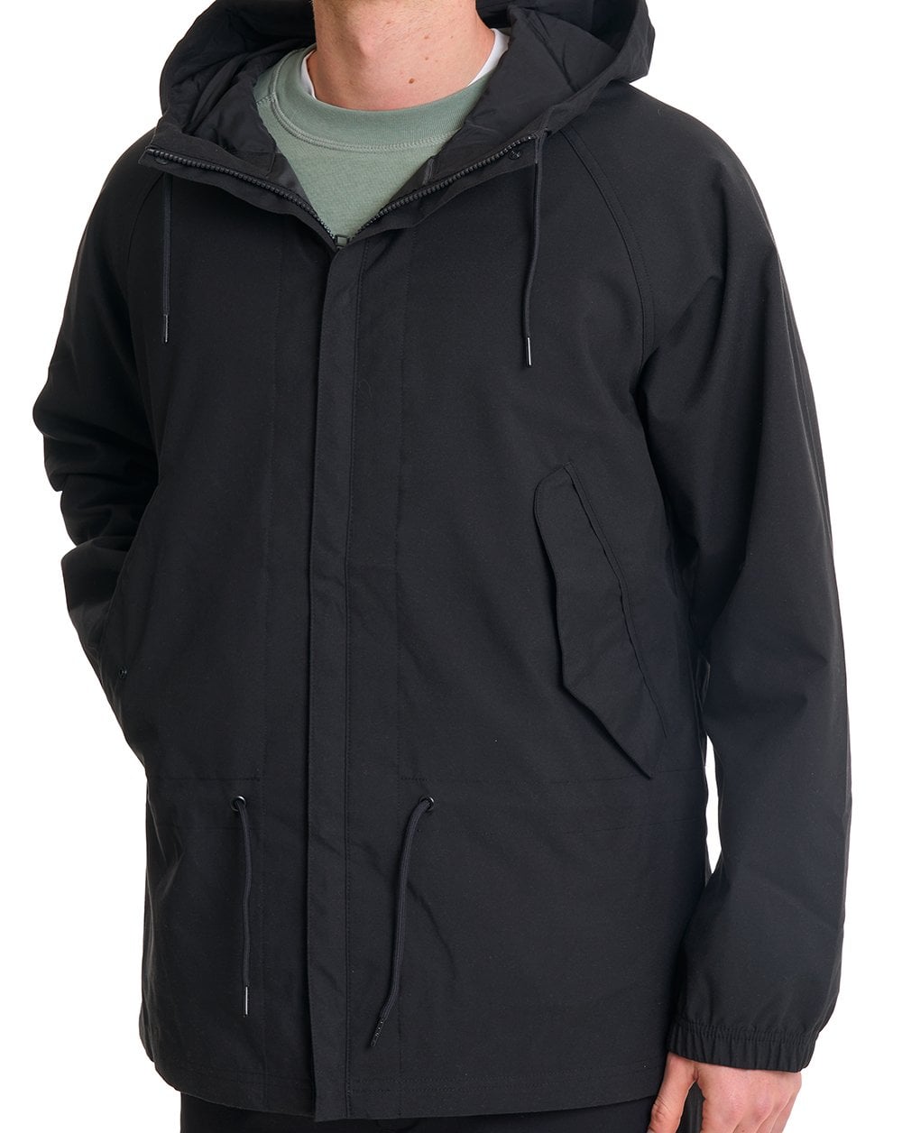 Pretty Green Resonance Wasserreaktive Jacke Schwarz