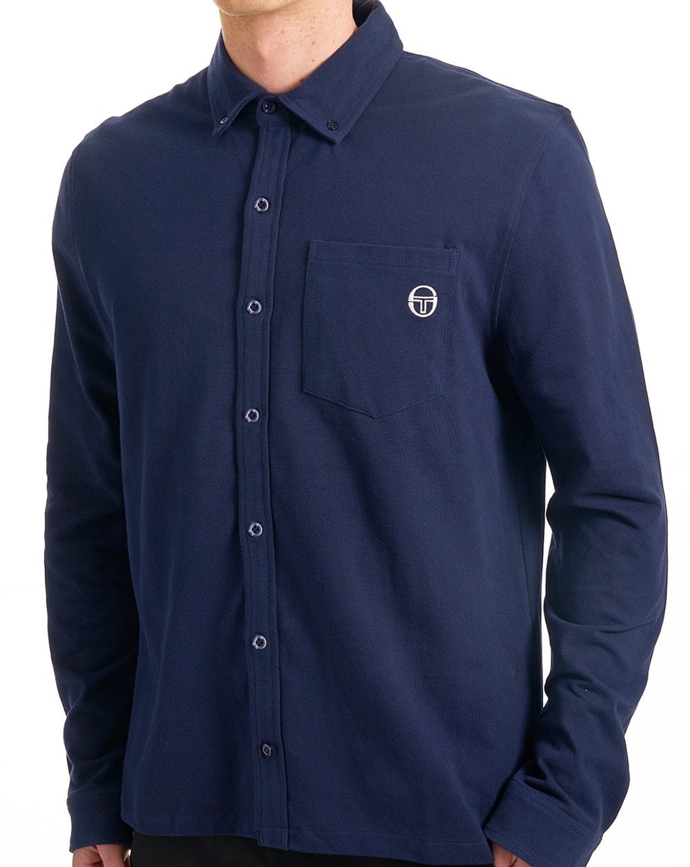 Sergio Tacchini Lanz Piqué-Hemd Marineblau