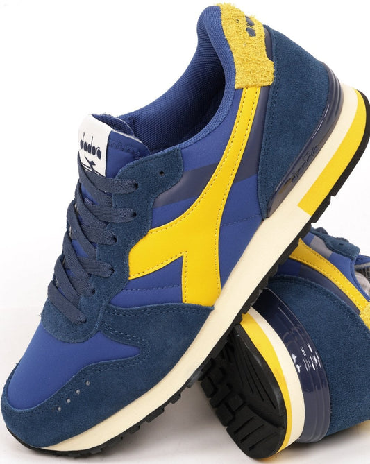 Diadora Camaro M2 Smooth Trainers Tiefblau Gelb