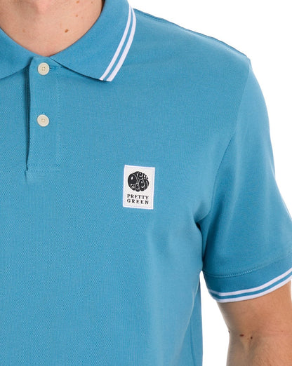 Hübsches grünes Rayner Polo-Shirt blau