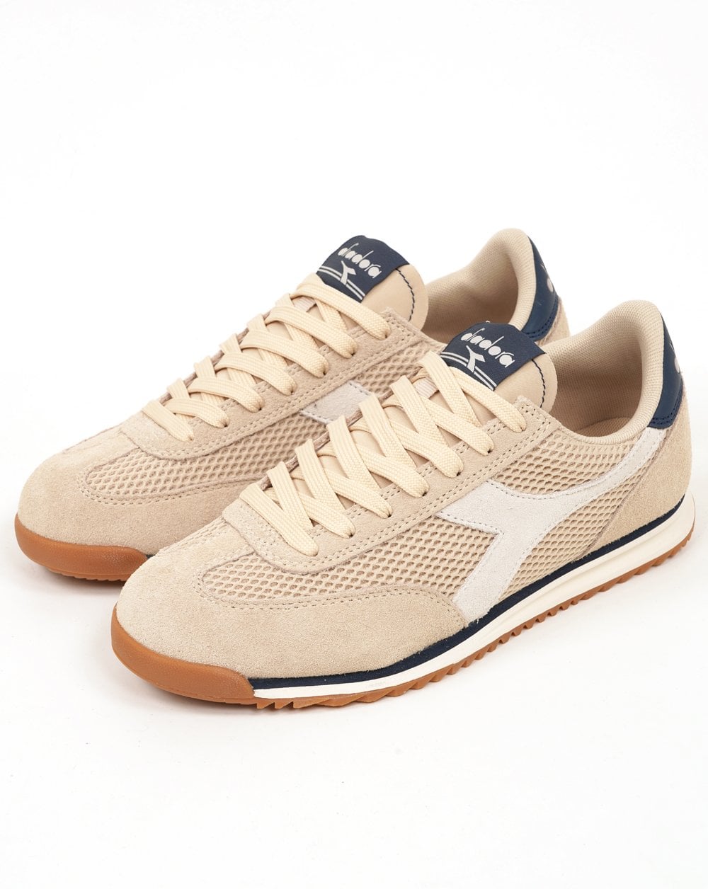 Diadora Cross Mesh Trainers Pergament