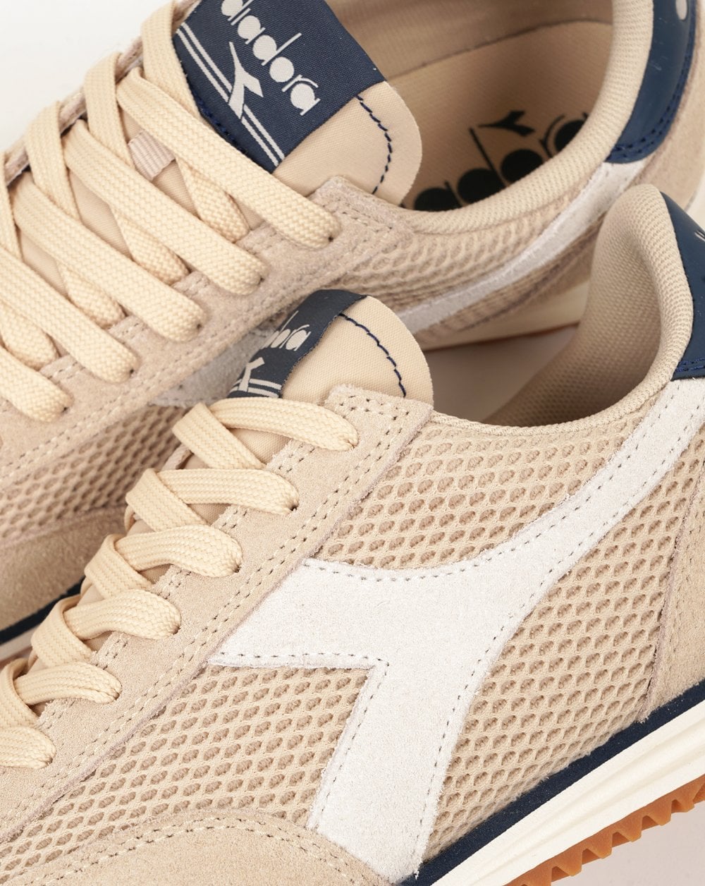 Diadora Cross Mesh Trainers Pergament