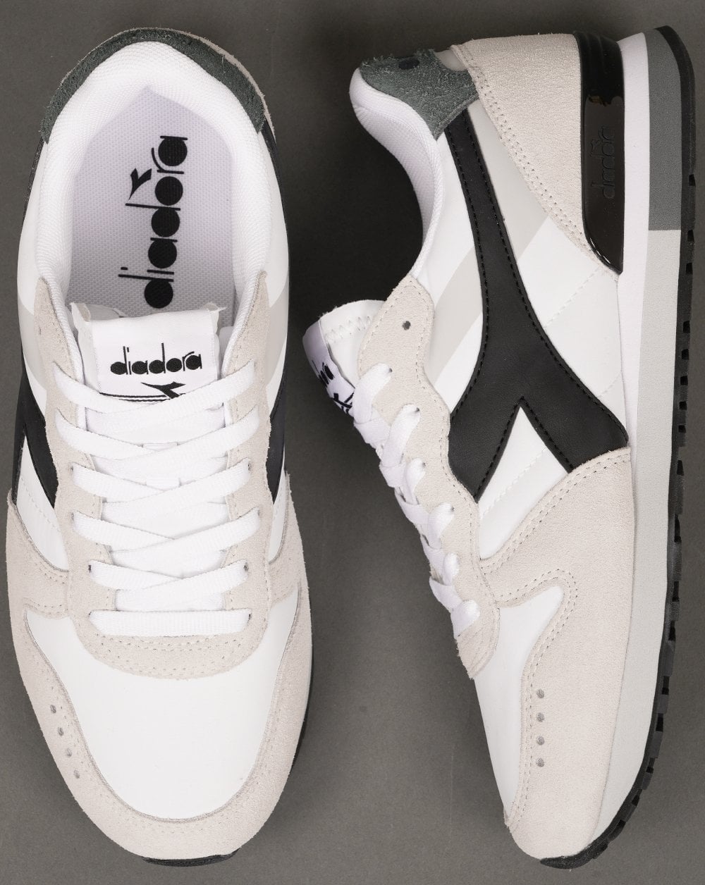 Diadora Camaro M2 Smooth Trainers Weiß Schwarz