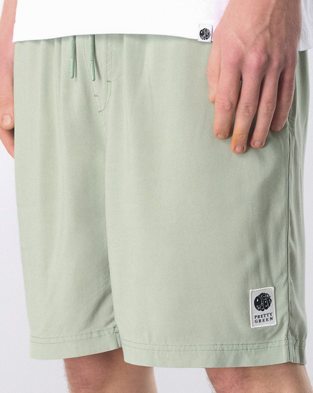 Hübsche grüne Islington-Shorts, hellgrün