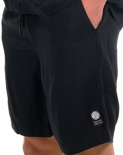 Hübsche grüne Islington-Shorts, schwarz