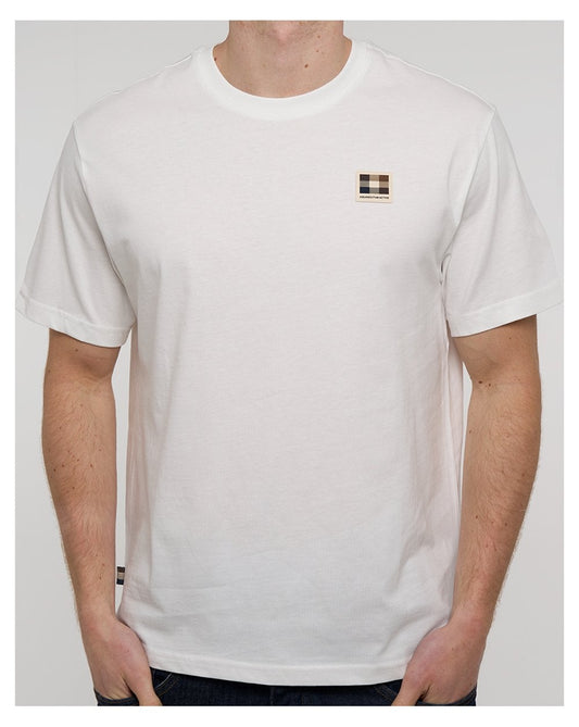 Aquascutum Badge T-Shirt Weiß