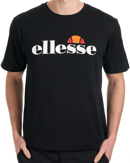 Ellesse – Schwarzes T-Shirt mit Logo