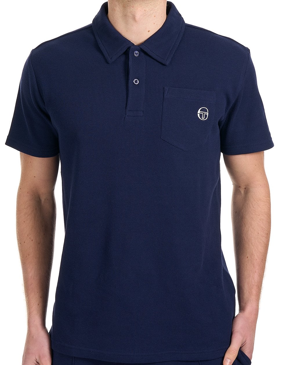 Sergio Tacchini Pitch Pocket Polo Marineblau