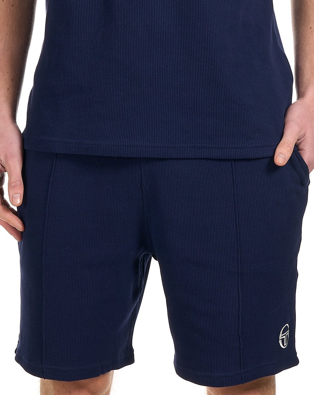 Sergio Tacchini Court Shorts Navy Blue