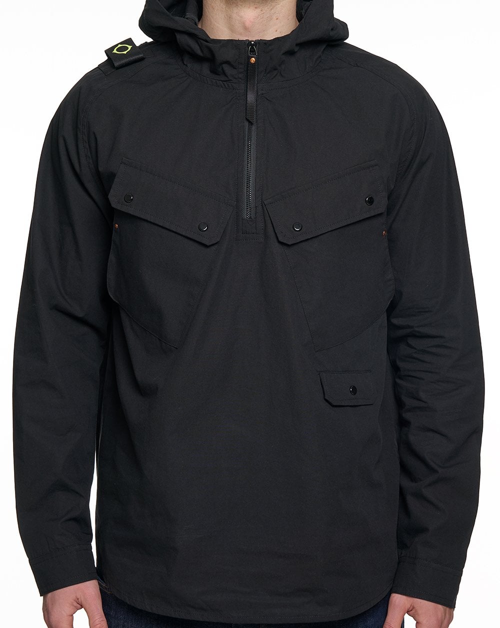 MA.STRUM Receptor Smock Jet Black