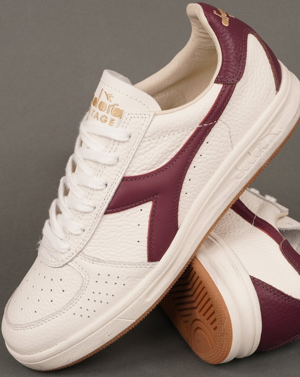 Diadora B Elite Domino Sneaker Weiß/Advent Violett