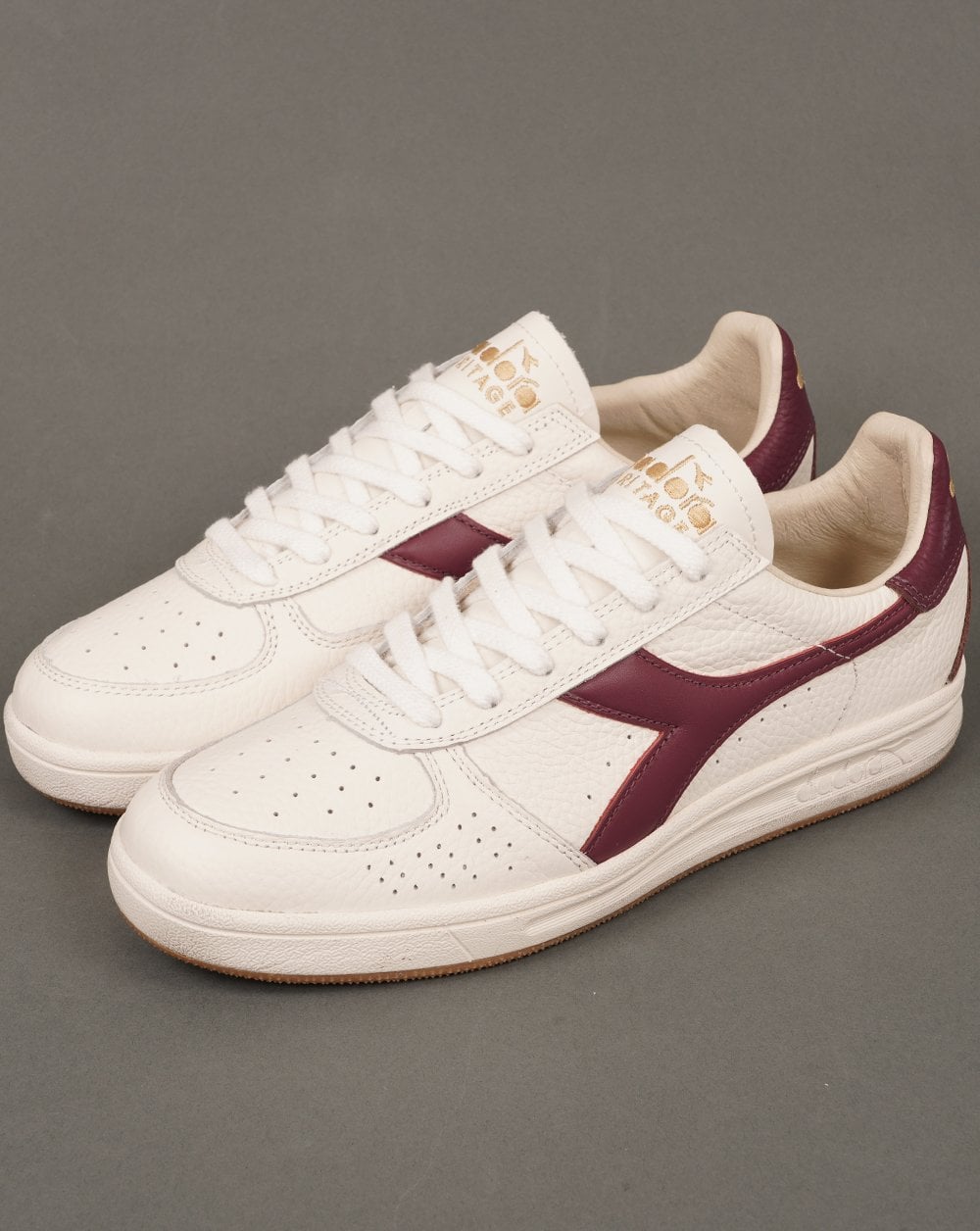 Diadora B Elite Domino Sneaker Weiß/Advent Violett