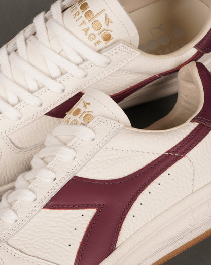 Diadora B Elite Domino Sneaker Weiß/Advent Violett