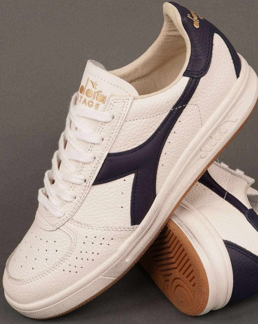 Diadora B Elite Domino Sneaker Weiß/Peacoat