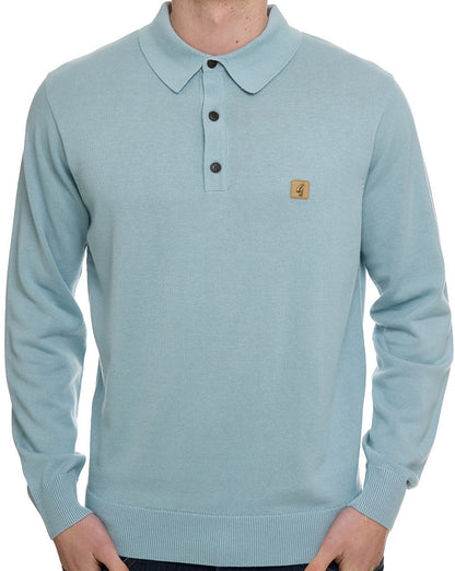 Gabicci Vintage Francesco LS Strickpolo Mint