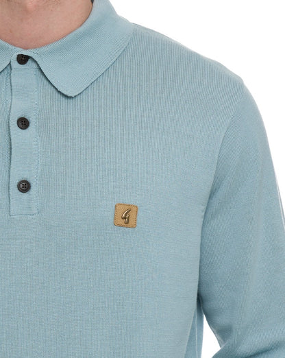 Gabicci Vintage Francesco LS Strickpolo Mint