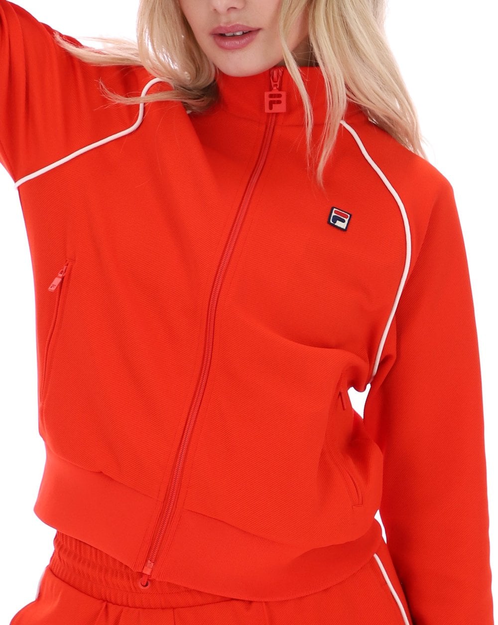 Fila Vintage Diano Track Top Grenadine