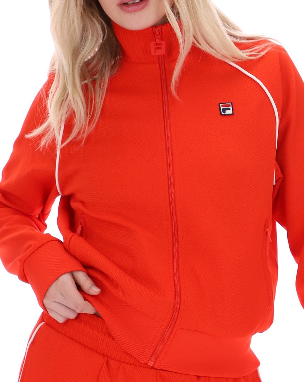 Fila Vintage Diano Track Top Grenadine