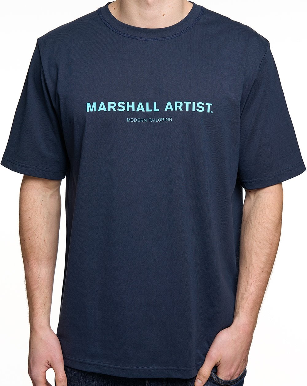 Marshall Artist Thermo T-Shirt Marineblau
