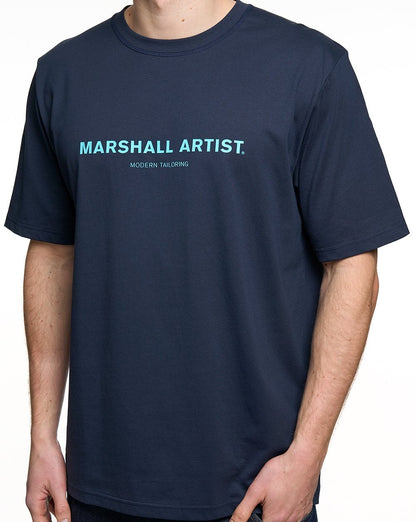 Marshall Artist Thermo T-Shirt Marineblau