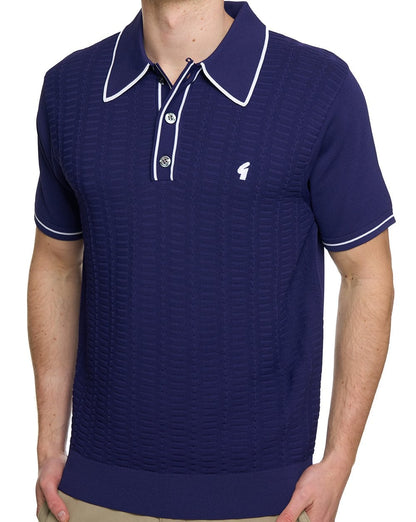Gabicci Vintage Ronnie Archive Polo Navy
