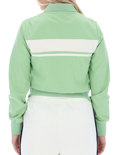 Sergio Tacchini Miss Masters Track Top Grün/Gardenia