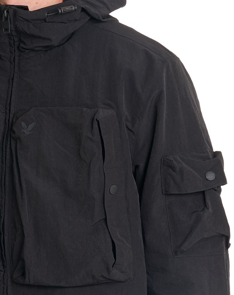 Lyle & Scott Lightweight Ripstop Windbreaker Jet Black