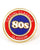80s Casual Classics 80s Glasgow Elite Pin Badge Blue/Red