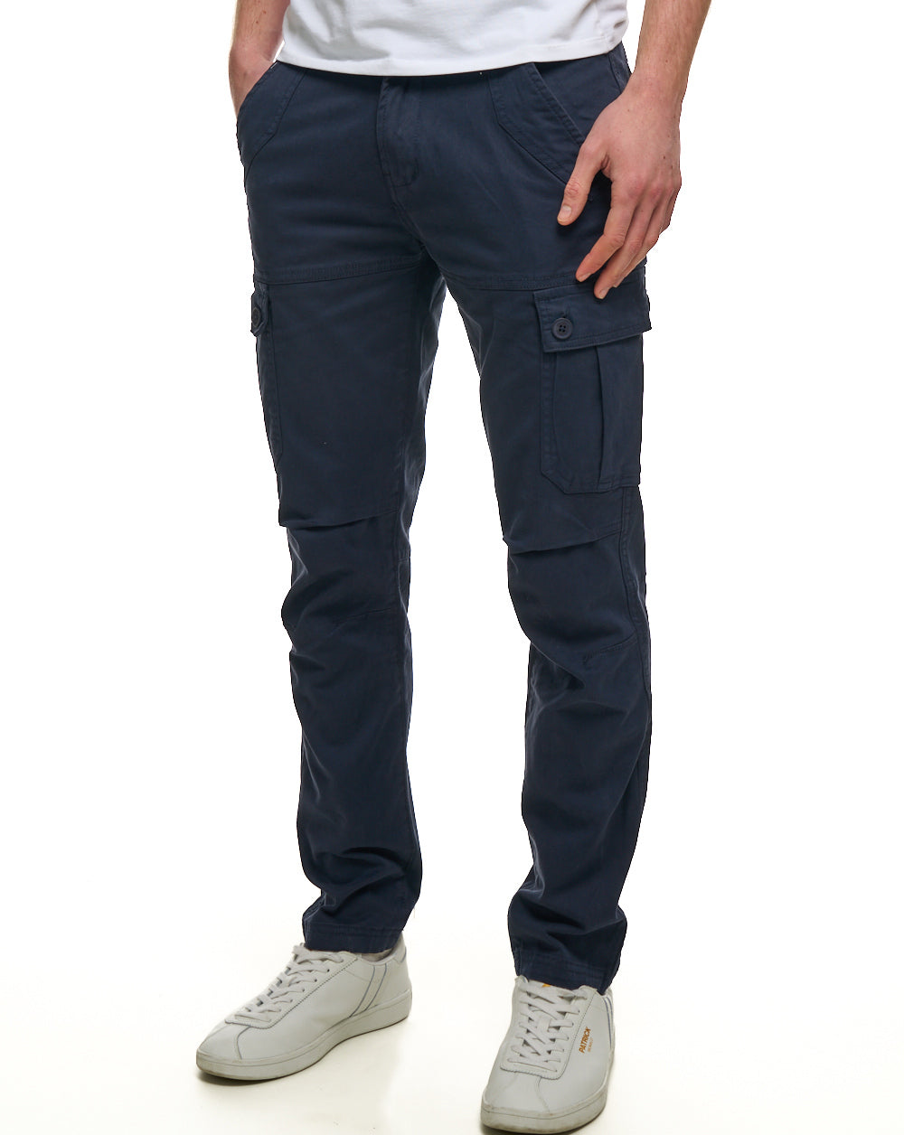 80s Casual Classics Albion Cargo Pants Navy