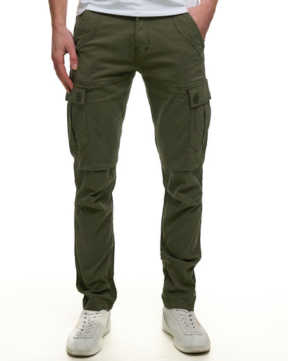 80s Casual Classics Albion Cargo Pants Olive Green