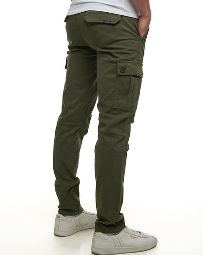80s Casual Classics Albion Cargo Pants Olive Green