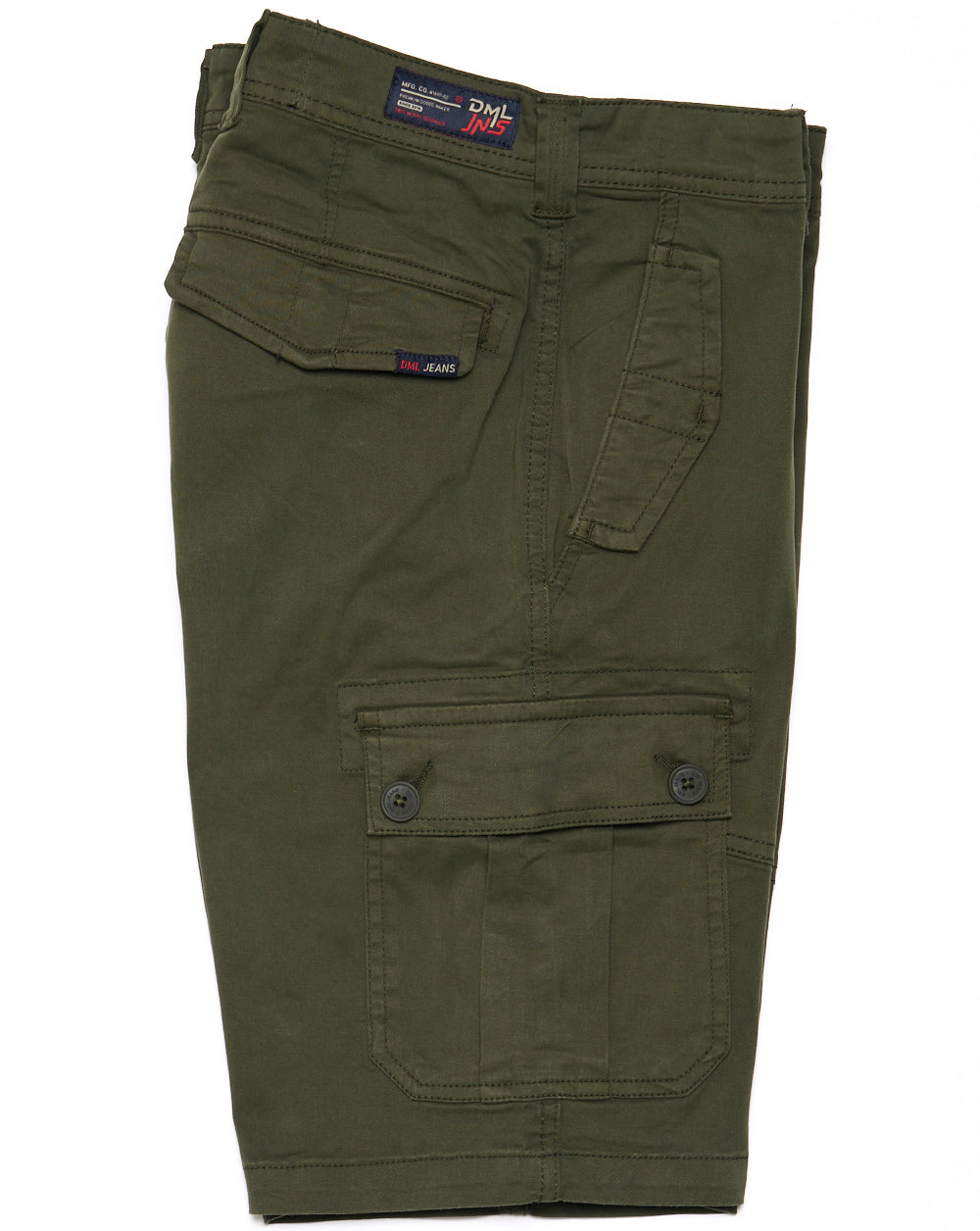 80s Casual Classics Benson Cargo Shorts Olive Green