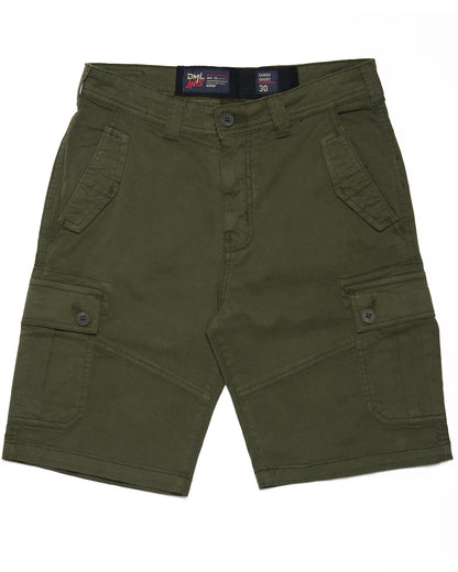 80s Casual Classics Benson Cargo Shorts Olive Green