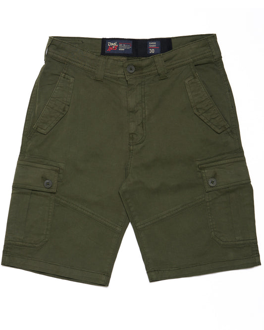 80S Casual Classics 80s Casual Classics Benson Cargo Shorts Olive Green
