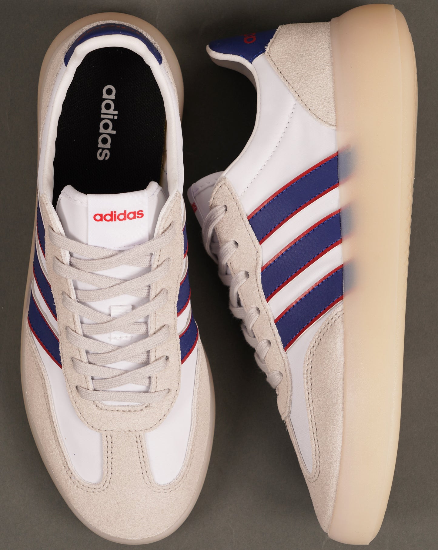 Adidas Barreda Decode Trainers White/Mystery Ink/Ruby
