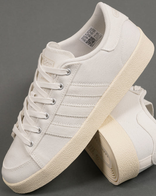 Adidas Adidas Canvas Hook Trainers Off White