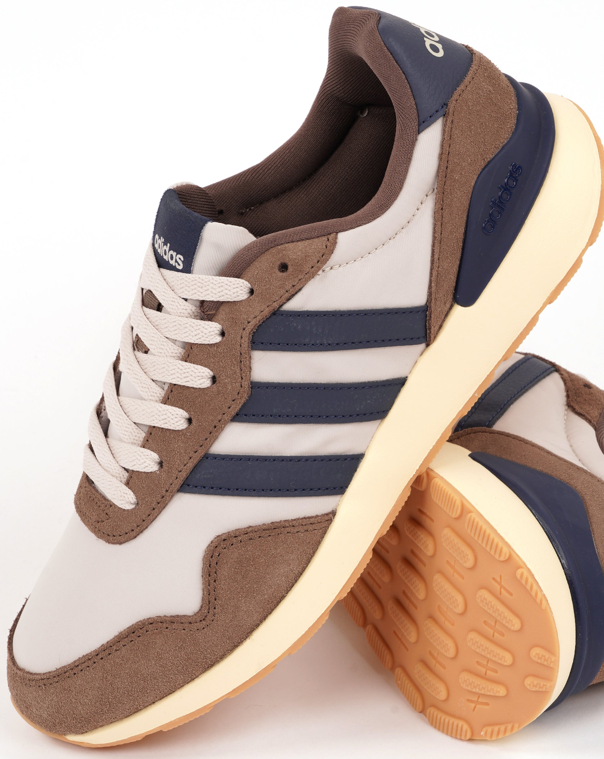 Adidas Run 60s 4.0 Trainers Wonder Alumina/Navy/Earth