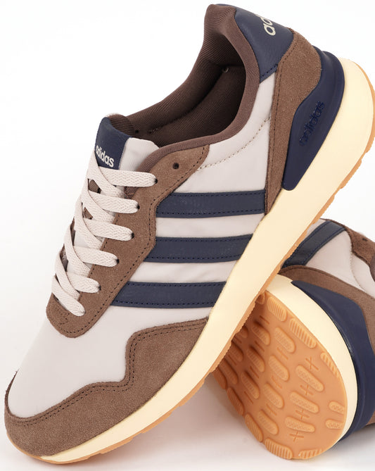 Adidas Adidas Run 60s 4.0 Trainers Wonder Alumina/Navy/Earth