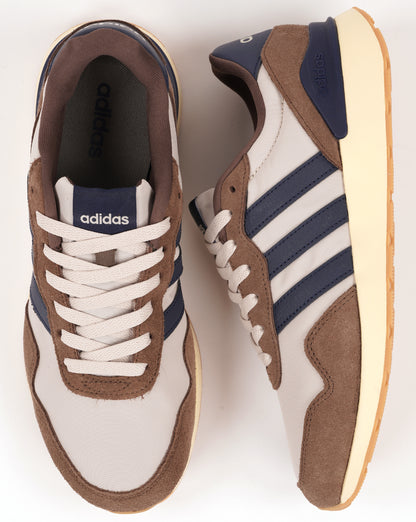 Adidas Run 60s 4.0 Trainers Wonder Alumina/Navy/Earth