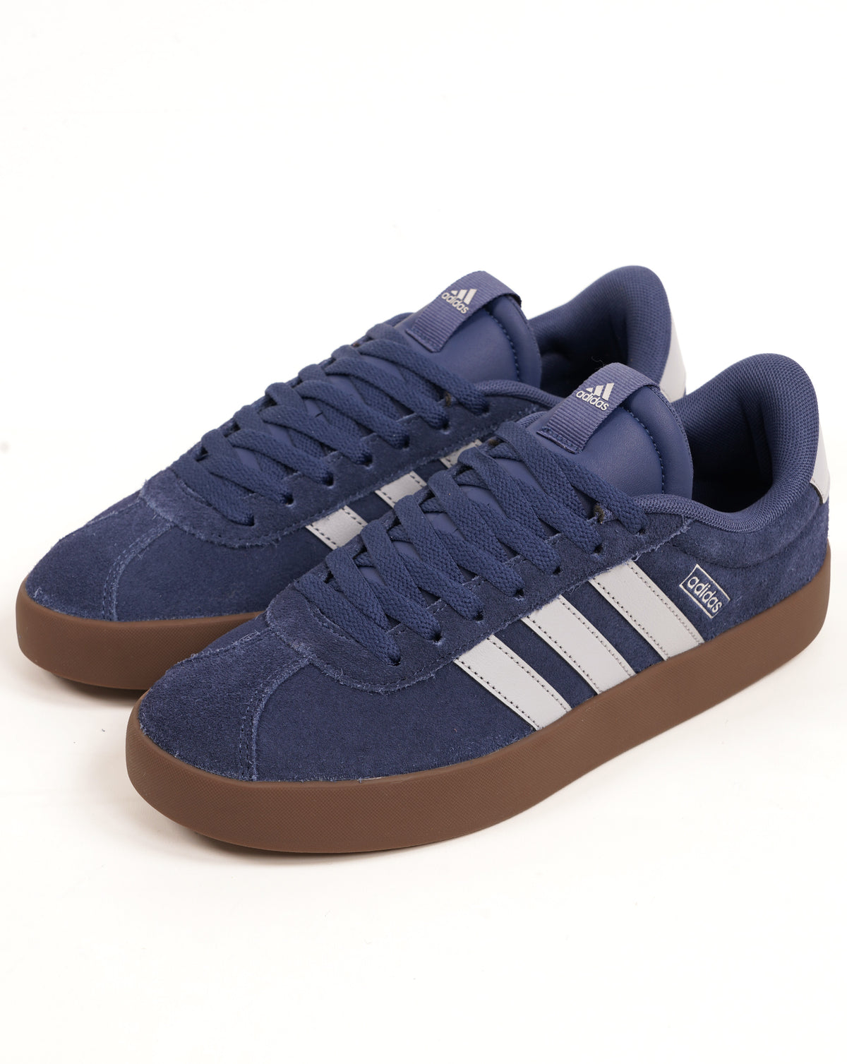 Adidas VL Court 3.0 Trainers Navy Purple Silver