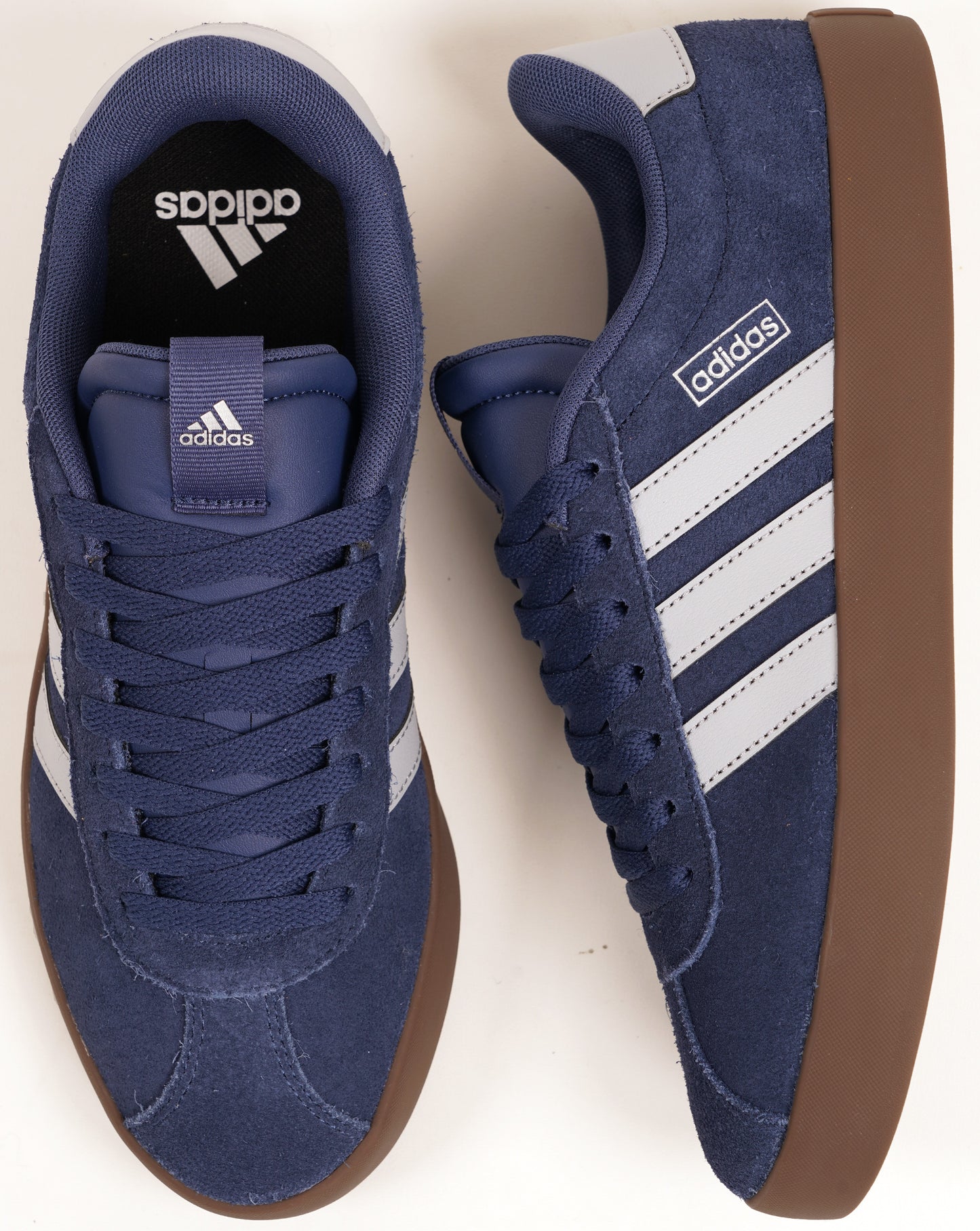 Adidas VL Court 3.0 Trainers Navy Purple Silver