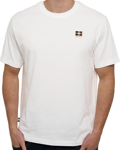Aquascutum Badge T-Shirt Weiß