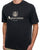 Aquascutum T-Shirt mit großem Logo, schwarz