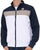 Aquascutum Check Panel Track Top Navy