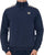 Aquascutum Check Shoulder Qtr Zip Sweat Navy
