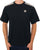 Aquascutum Check Shoulder T Shirt Black
